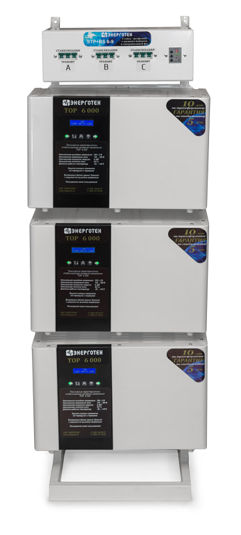 3-фазный стабилизатор ЭНЕРГОТЕХ TOP-27.