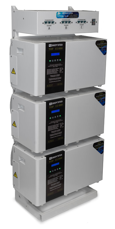 3-фазный стабилизатор ЭНЕРГОТЕХ TOP-45.